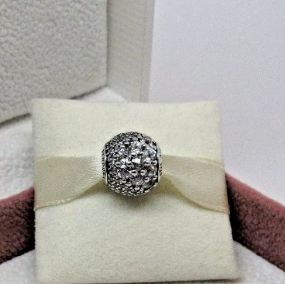 Pandora clear Enchanted pave charm. - Picture 2 of 8